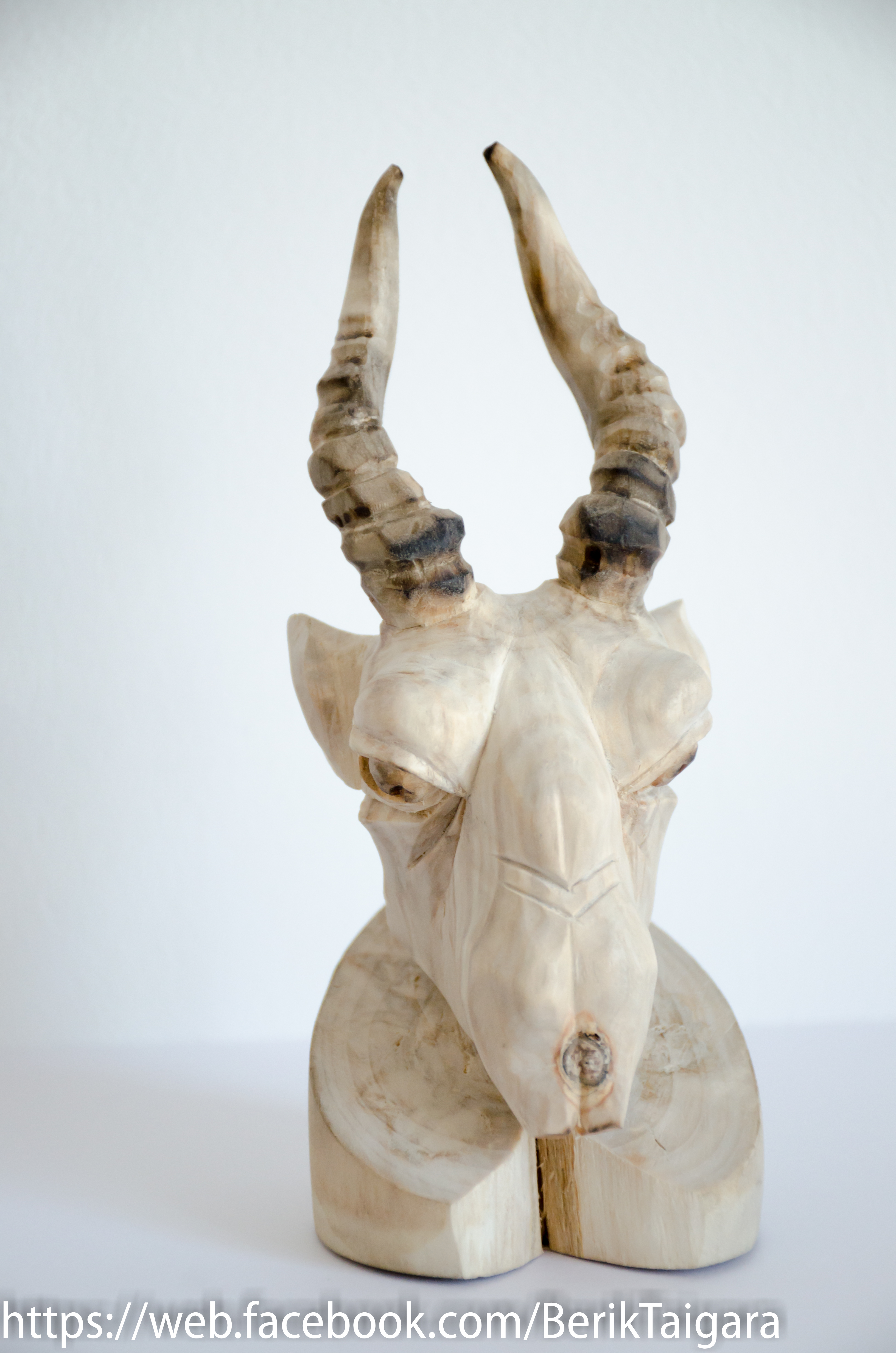 Deer sculpture - saiga antelope